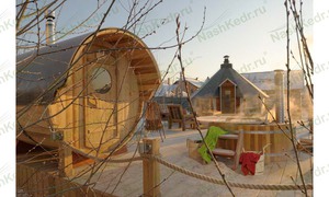 Баня-бочка: особенности установки своими руками - «Строительство»