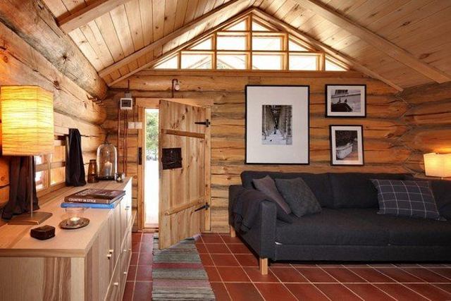 Идеи оформления комнаты отдыха в бане - «Бани и сауны»