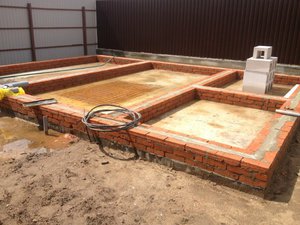 Как сделать фундамент под баню своими руками - «Строительство»