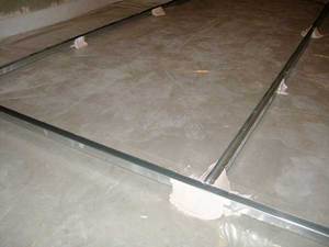 Маяки для стяжки пола - пошаговое руководство по правильной установке - «Строительство»