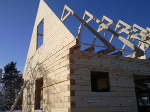 Устройство крыши двухскатной с фронтонами своими руками - «Строительство»