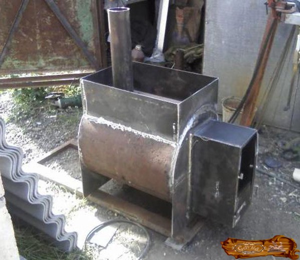 Печь для бани из трубы: тонкости изготовления - «Все о Сауне и Банях»